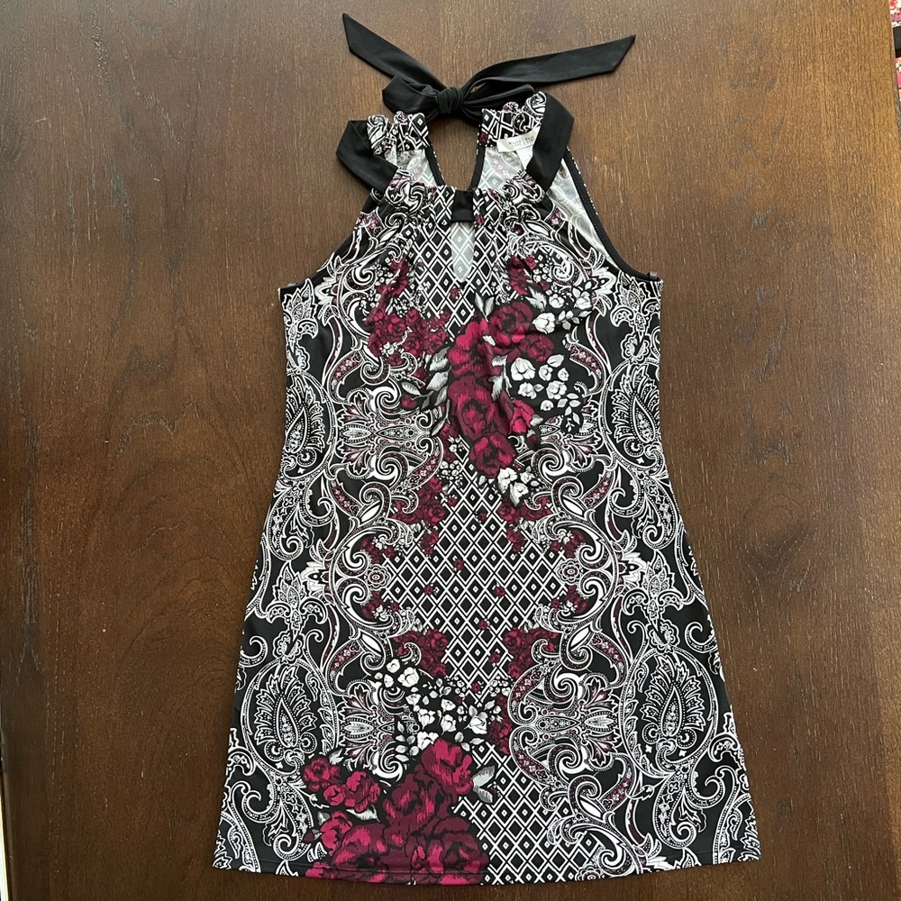WHBM Travel Halter mini dress/tunic